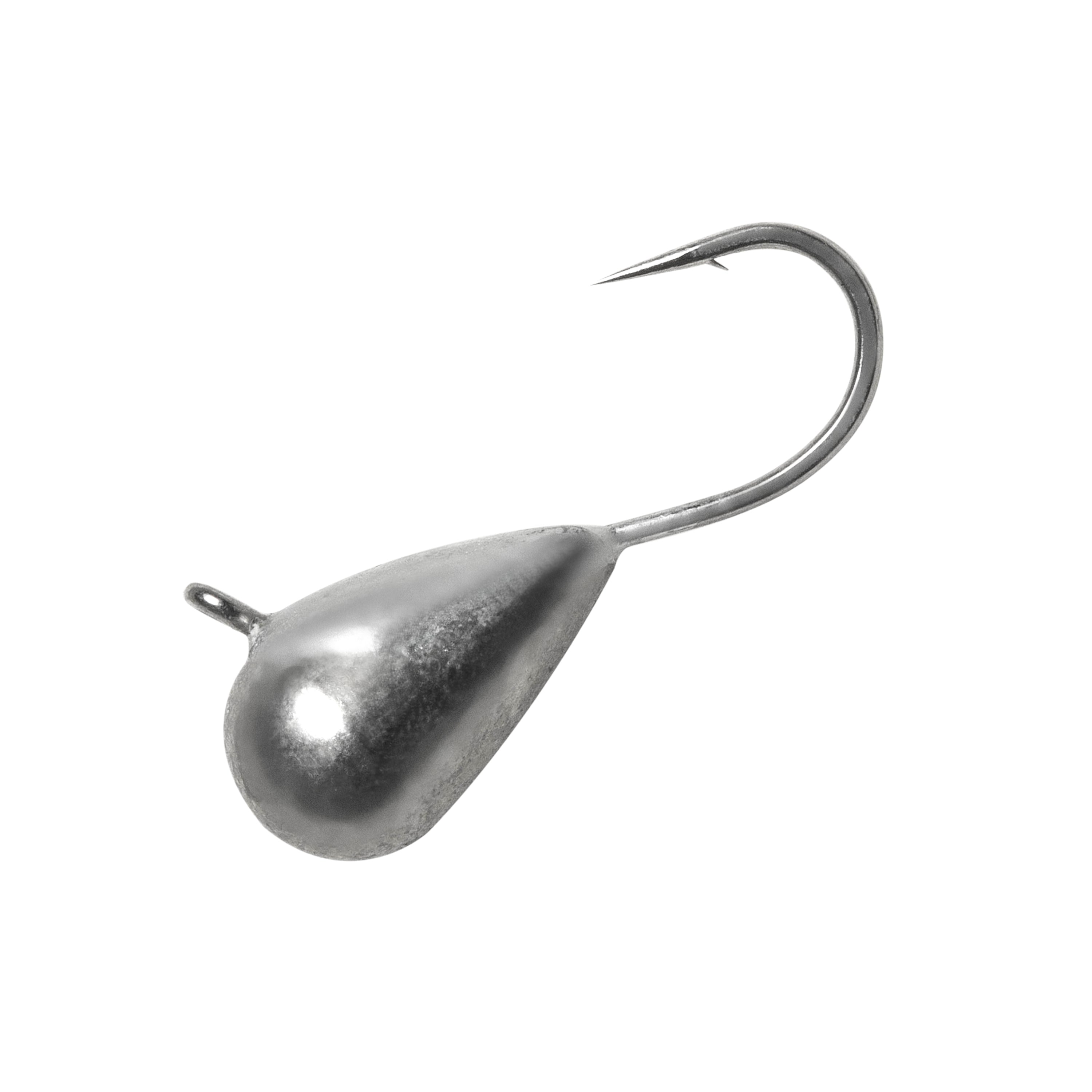 Temorah Unpainted Teardrop Tungsten Ice Jig ( 3mm - 7mm | 0.5g